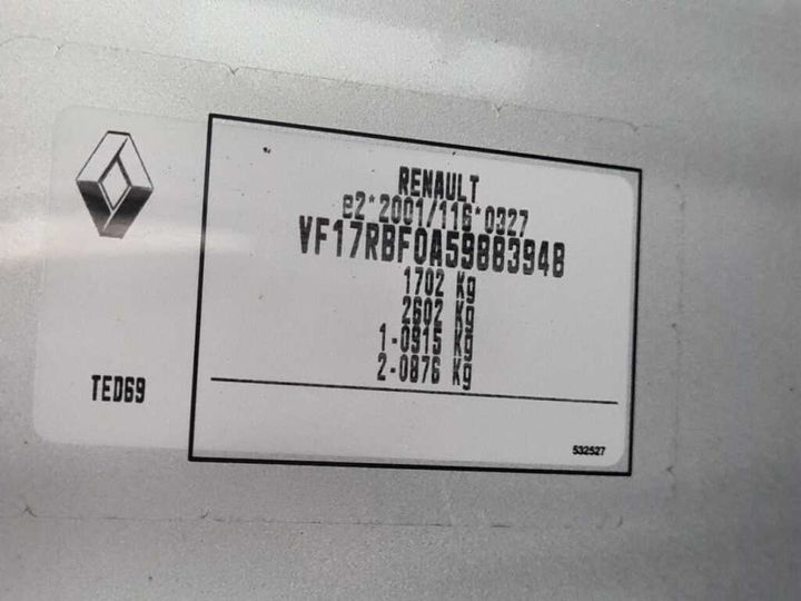 Photo 34 VIN: VF17RBF0A59883948 - RENAULT CLIO 