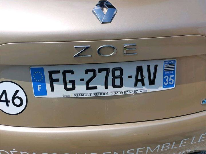 Photo 5 VIN: VF1AG000963254019 - RENAULT ZOE 