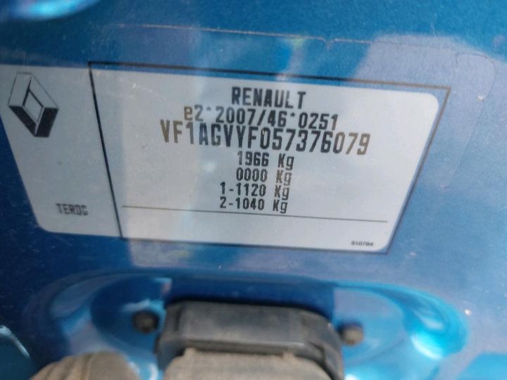 Photo 8 VIN: VF1AGVYF057376079 - RENAULT ZOE 