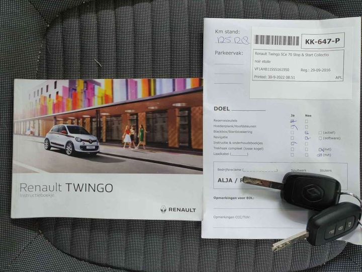 Photo 16 VIN: VF1AHB11555161950 - RENAULT TWINGO 