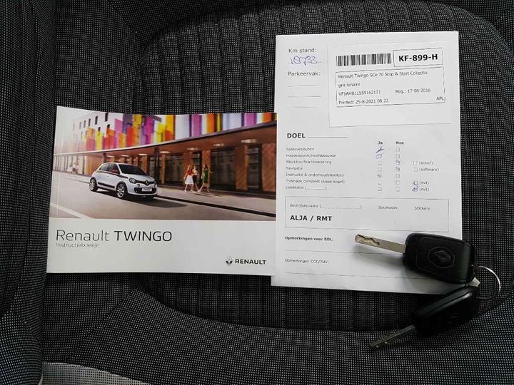 Photo 14 VIN: VF1AHB11555162171 - RENAULT TWINGO 