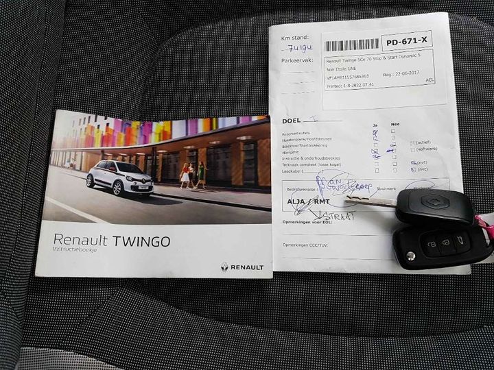 Photo 16 VIN: VF1AHB11557685303 - RENAULT TWINGO 