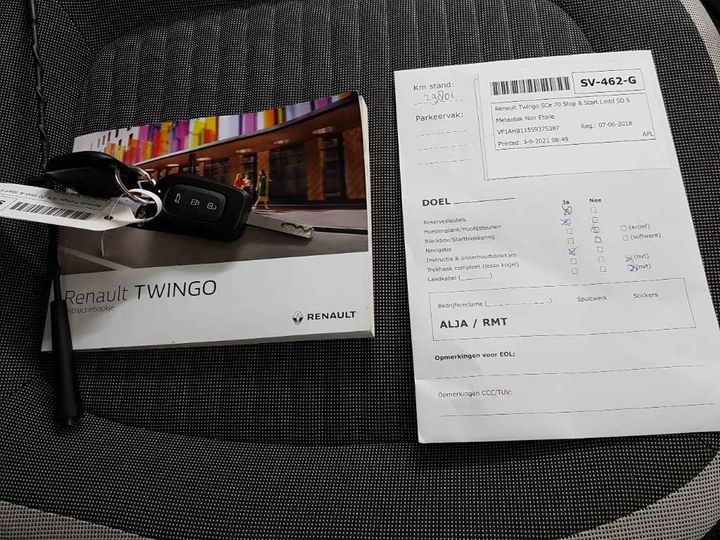 Photo 14 VIN: VF1AHB11559375387 - RENAULT TWINGO 