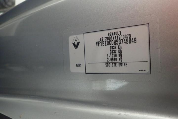 Photo 7 VIN: VF1BZ0C0H53749849 - RENAULT MEGANE 5P SOCIETE (2 SEATS) 