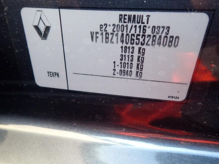 Photo 15 VIN: VF1BZ140653284080 - RENAULT MEGANE 