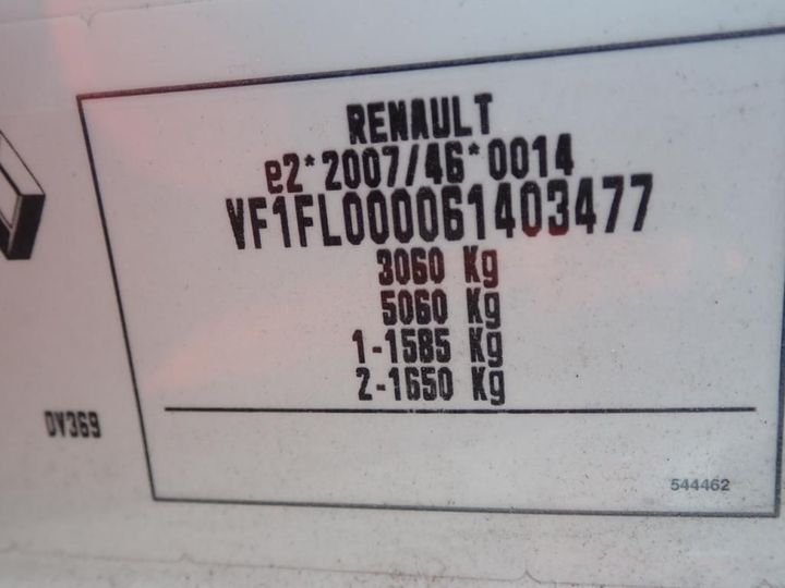 Photo 13 VIN: VF1FL000061403477 - RENAULT TRAFIC 