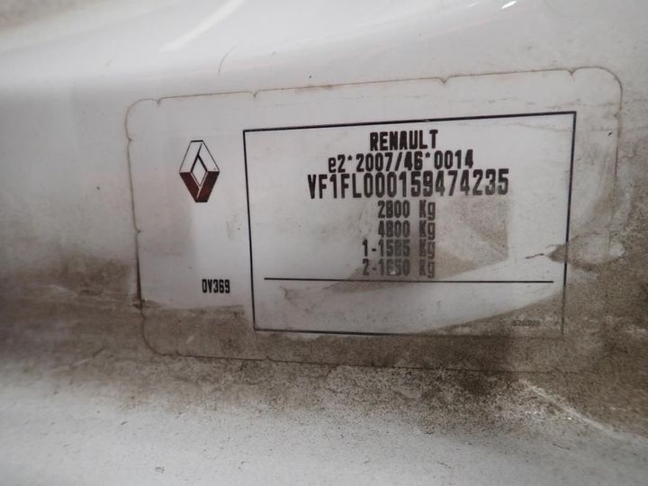 Photo 12 VIN: VF1FL000159474235 - RENAULT TRAFIC 