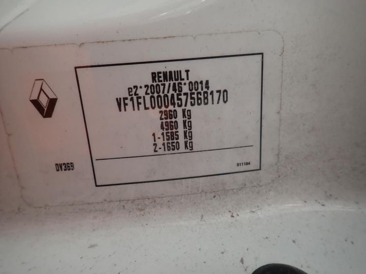 Photo 11 VIN: VF1FL000457568170 - RENAULT TRAFIC 