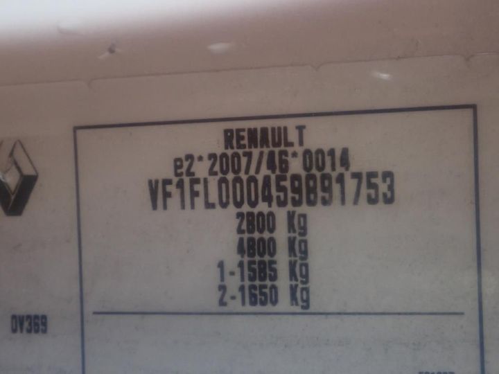 Photo 15 VIN: VF1FL000459891753 - RENAULT TRAFIC 