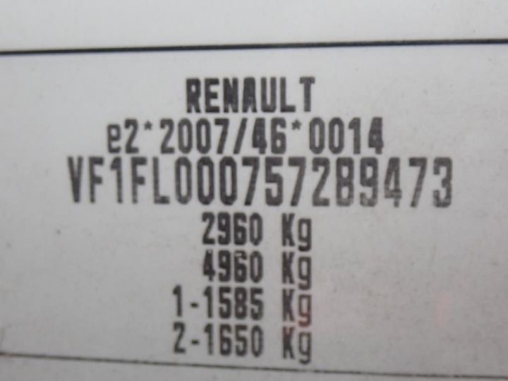 Photo 11 VIN: VF1FL000757289473 - RENAULT TRAFIC 