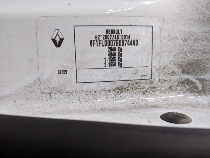 Photo 13 VIN: VF1FL000760974440 - RENAULT TRAFIC 