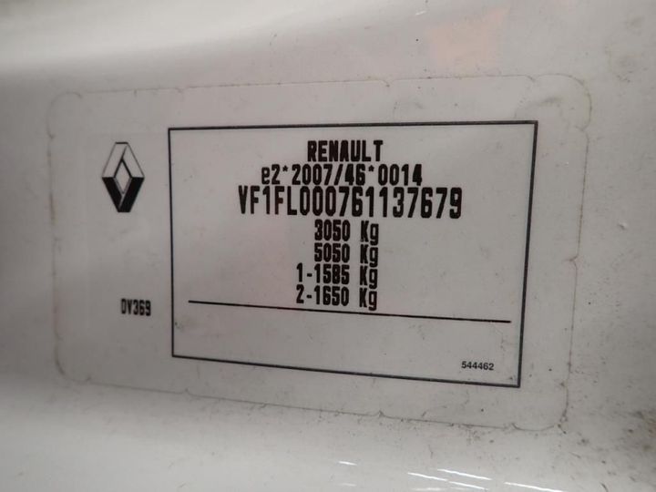 Photo 11 VIN: VF1FL000761137679 - RENAULT TRAFIC 