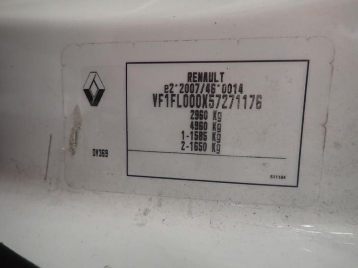 Photo 12 VIN: VF1FL000X57271176 - RENAULT TRAFIC 