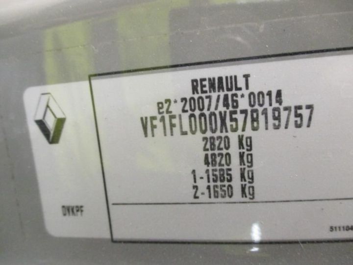 Photo 11 VIN: VF1FL000X57819757 - RENAULT TRAFIC 