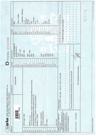 Photo 2 VIN: VF1FW17BE53739167 - RENAULT KANGOO FURGN 