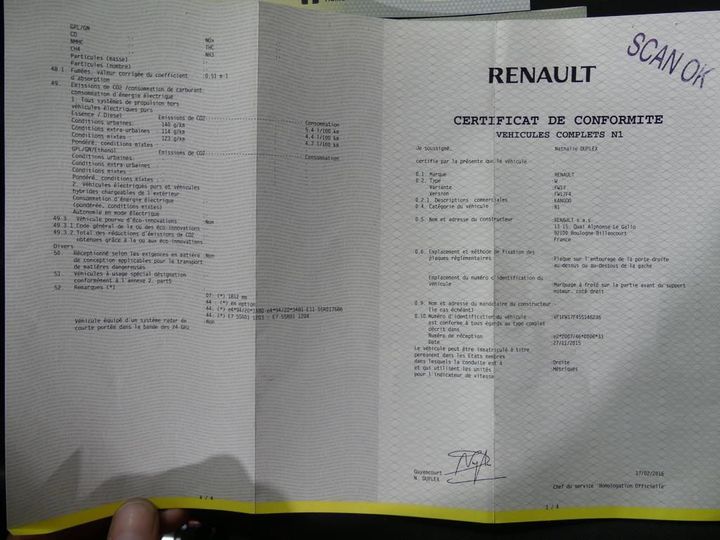 Photo 11 VIN: VF1FW17F455146236 - RENAULT KEX COMPACT 