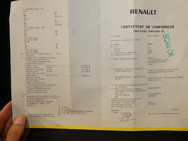 Photo 10 VIN: VF1FW17F553364555 - RENAULT KEX COMPACT 