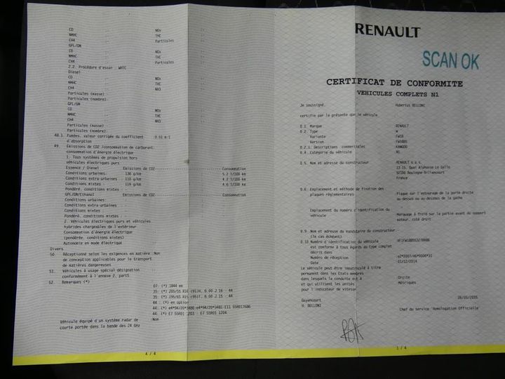 Photo 11 VIN: VF1FW18B553278886 - RENAULT KANGOO EXPRESS 