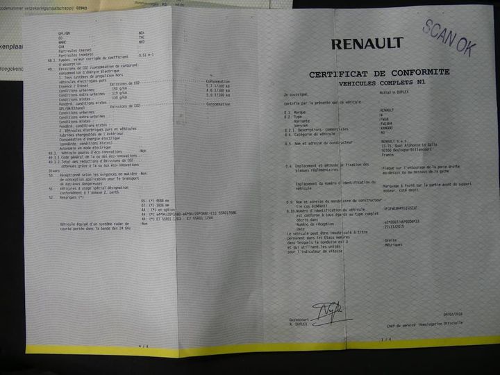 Photo 11 VIN: VF1FW18H455152212 - RENAULT KEX MAXI 