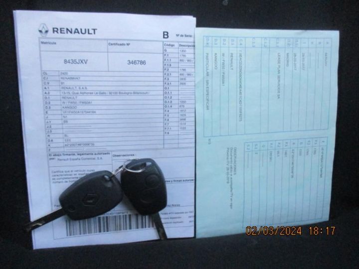 Photo 5 VIN: VF1FW50A157544164 - RENAULT KANGOO FURGON 