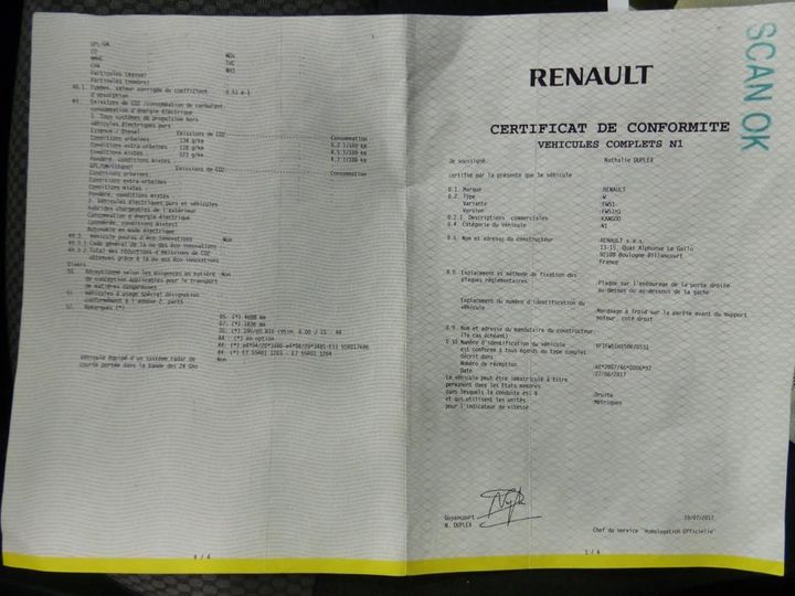 Photo 11 VIN: VF1FW51H158670531 - RENAULT KEX MAXI 