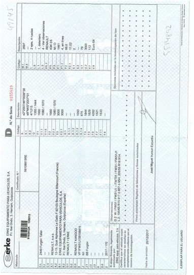 Photo 3 VIN: VF1FW51J159108815 - RENAULT KANGOO FURGN 