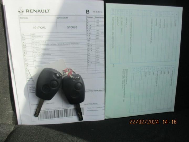 Photo 5 VIN: VF1FW51J159749460 - RENAULT KANGOO FURGON 