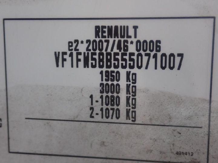 Photo 12 VIN: VF1FW58B555071007 - RENAULT KANGOO EXPRESS 