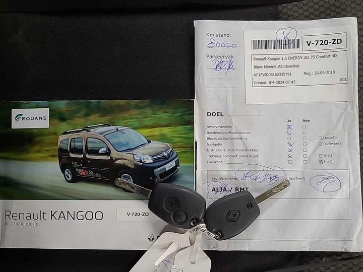 Photo 12 VIN: VF1FWD0S162335791 - RENAULT KANGOO 