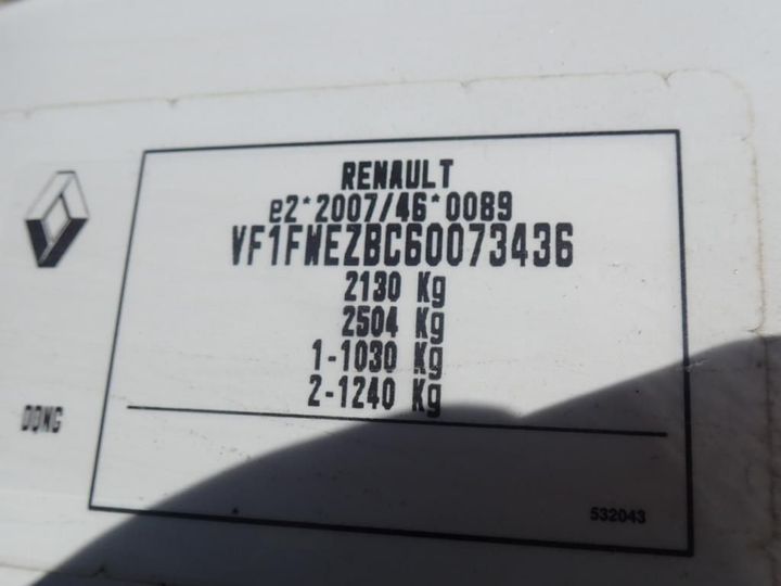 Photo 9 VIN: VF1FWEZBC60073436 - RENAULT KANGOO EXPRESS 