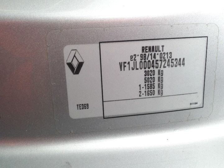 Photo 8 VIN: VF1JL000457245344 - RENAULT TRAFIC 