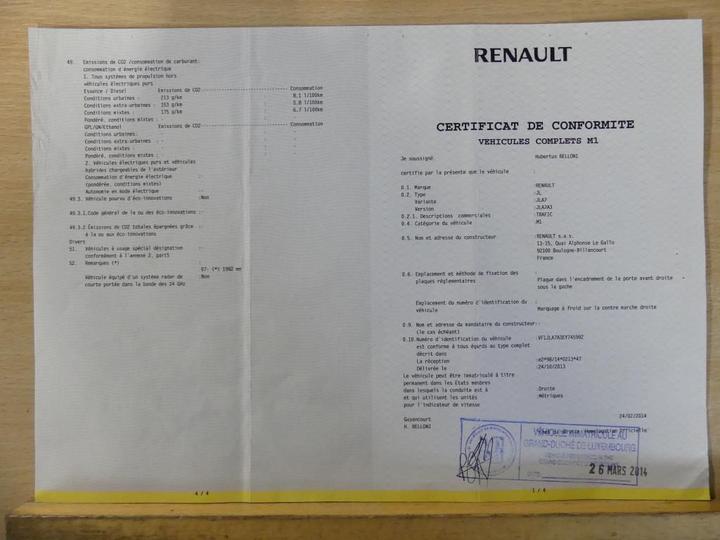 Photo 12 VIN: VF1JLA7A3EY745982 - RENAULT TRAFIC PASSENGE 