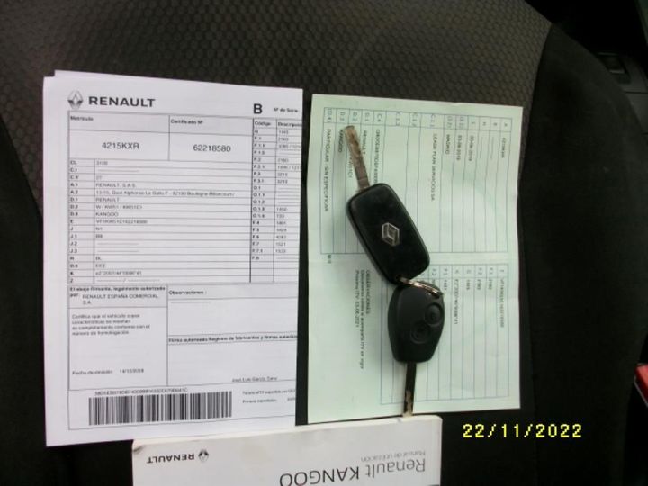 Photo 5 VIN: VF1KW51C162218580 - RENAULT KANGOO COMBI 