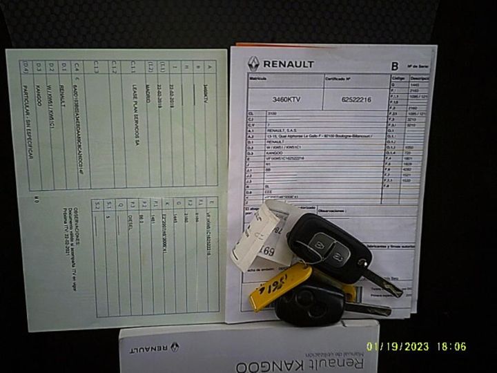 Photo 5 VIN: VF1KW51C162522216 - RENAULT KANGOO COMBI 