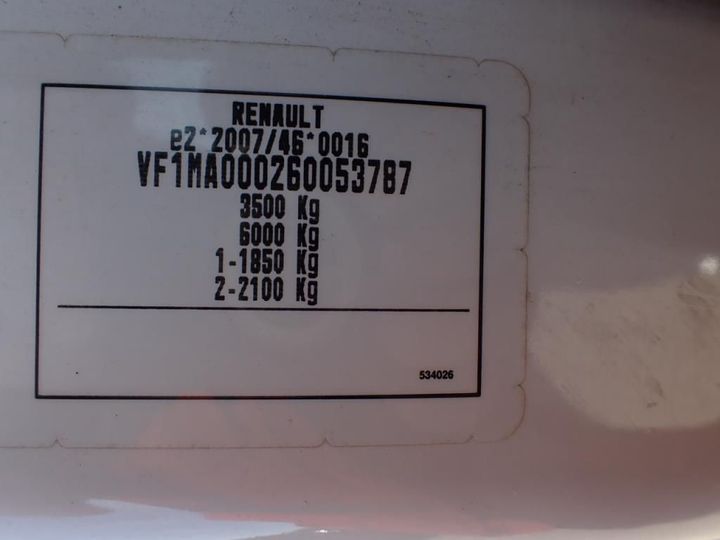 Photo 11 VIN: VF1MA000260053787 - RENAULT MASTER 