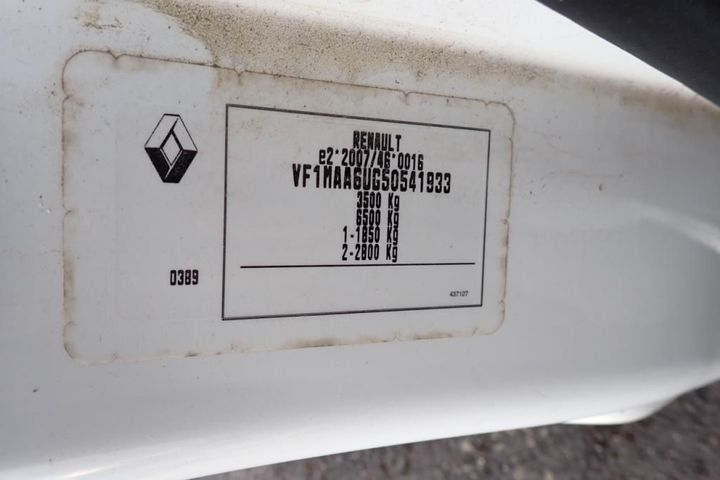 Photo 8 VIN: VF1MAA6UG50541933 - RENAULT MASTER 