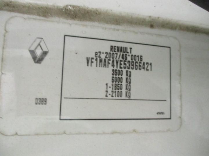 Photo 14 VIN: VF1MAF4YE53966421 - RENAULT MASTER 