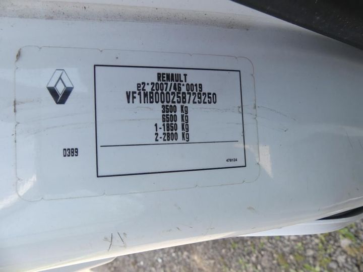 Photo 3 VIN: VF1MB000258729250 - RENAULT MASTER 35 LLWB 