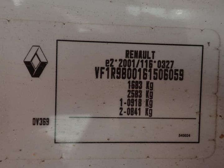 Photo 6 VIN: VF1R9800161506059 - RENAULT CLIO REV 