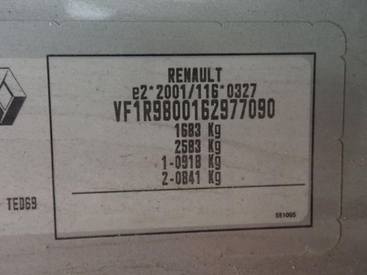 Photo 12 VIN: VF1R9800162977090 - RENAULT CLIO REV 