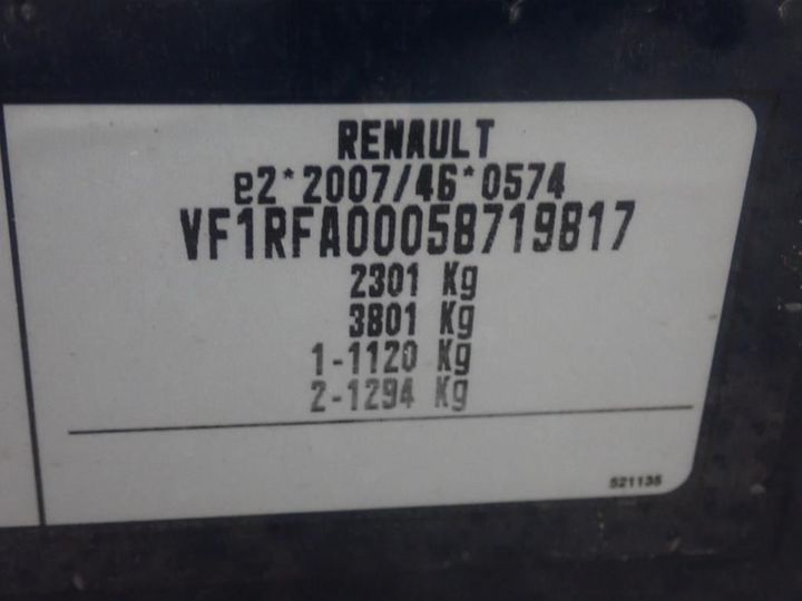 Photo 13 VIN: VF1RFA00058719817 - RENAULT GRAND SCENIC 