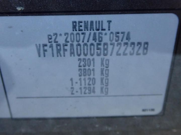 Photo 13 VIN: VF1RFA00058722328 - RENAULT GRAND SCENIC 7S 