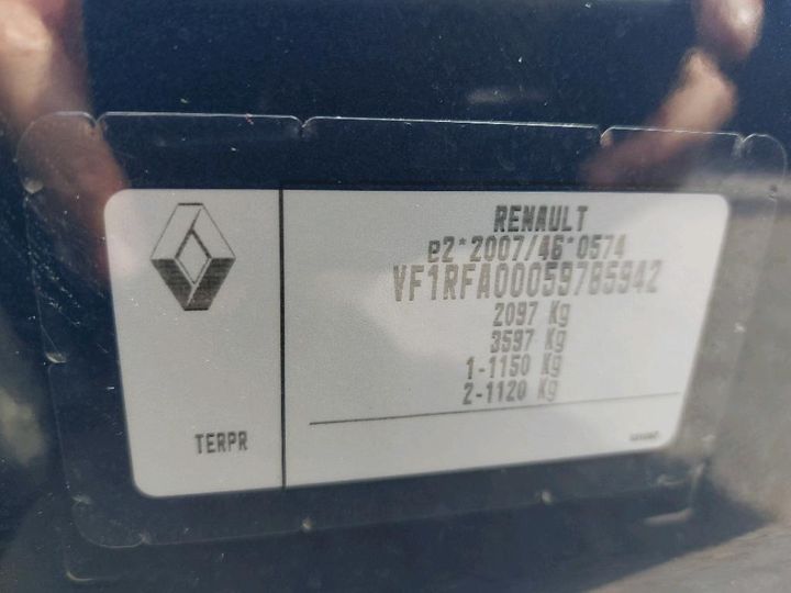 Photo 8 VIN: VF1RFA00059785942 - RENAULT SCENIC 