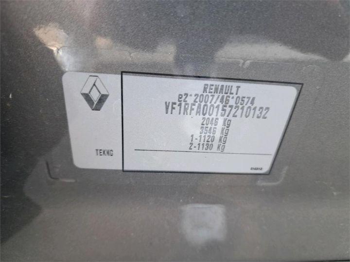 Photo 7 VIN: VF1RFA00157210132 - RENAULT SCENIC 