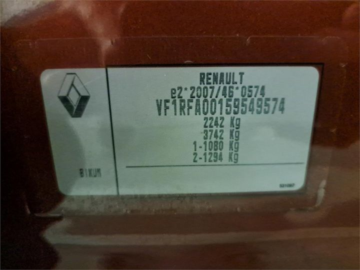 Photo 4 VIN: VF1RFA00159549574 - RENAULT SCENIC 