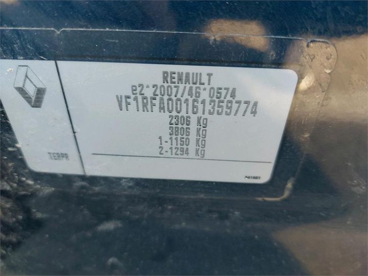 Photo 7 VIN: VF1RFA00161359774 - RENAULT GRAND SCENIC 