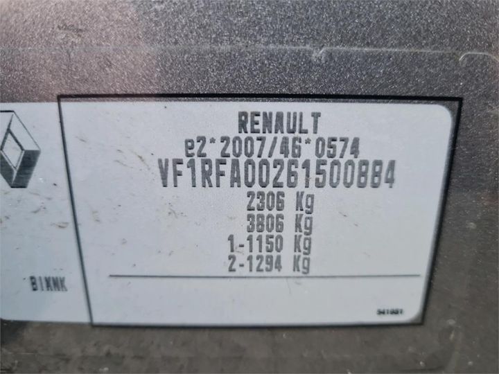 Photo 4 VIN: VF1RFA00261500884 - RENAULT SCENIC 