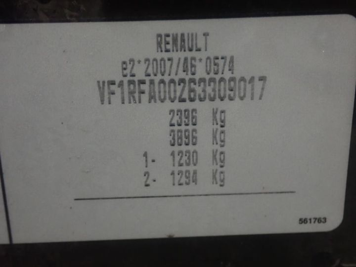 Photo 13 VIN: VF1RFA00263309017 - RENAULT GRAND SCENIC 