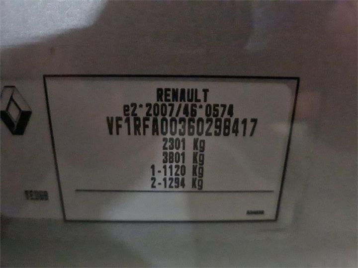 Photo 4 VIN: VF1RFA00360298417 - RENAULT SCENIC 