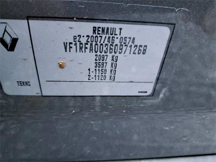 Photo 8 VIN: VF1RFA00360971268 - RENAULT SCENIC 